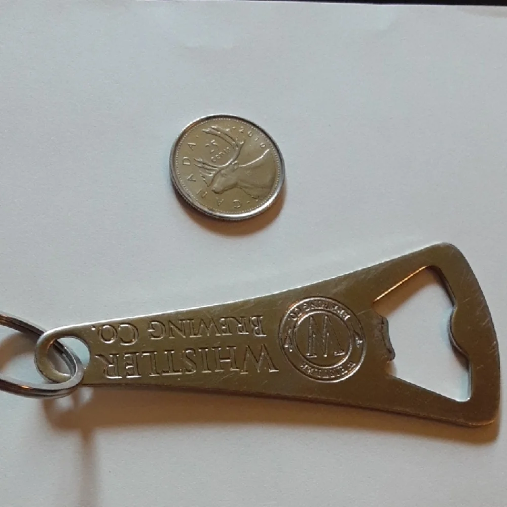 Whistler Brewing Co. Silver Bottle Opener Keychains - Picture 10 of 11